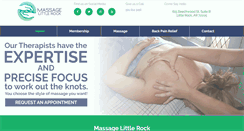 Desktop Screenshot of massagelittlerock.com